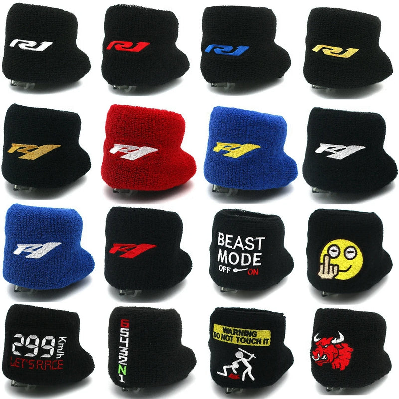 Copertura Serbatoio Olio Freno Moto Yamaha R1 R1M – Calzino Protezione Liquido Freni 3D per YZF-R1 YZF1000