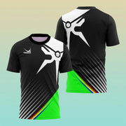 Camicia da allenamento per ping pong alla moda Maglietta estiva uomo Uniformi tennis - immagine 2