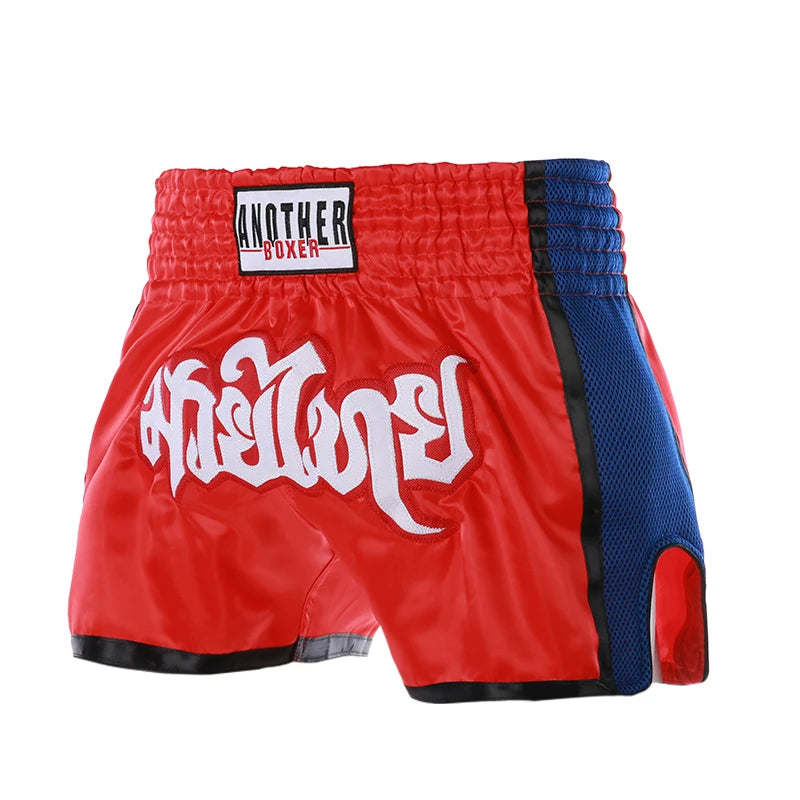 Pantaloncini Muay Thai per Uomo Donna e Bambino Abbigliamento da Palestra - immagine 15