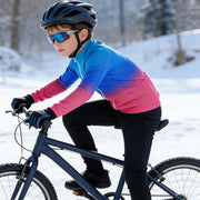 Maglia Ciclismo Invernale CINESSD per Bambini Maniche Lunghe - immagine 3