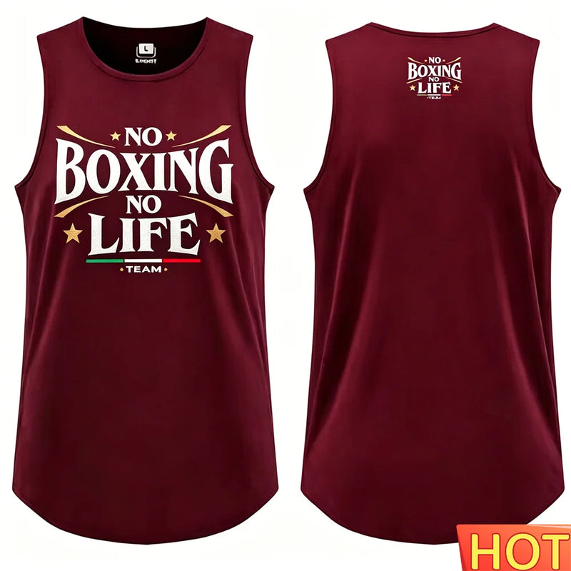 Canotte da uomo estive gilet boxe casual - immagine 10
