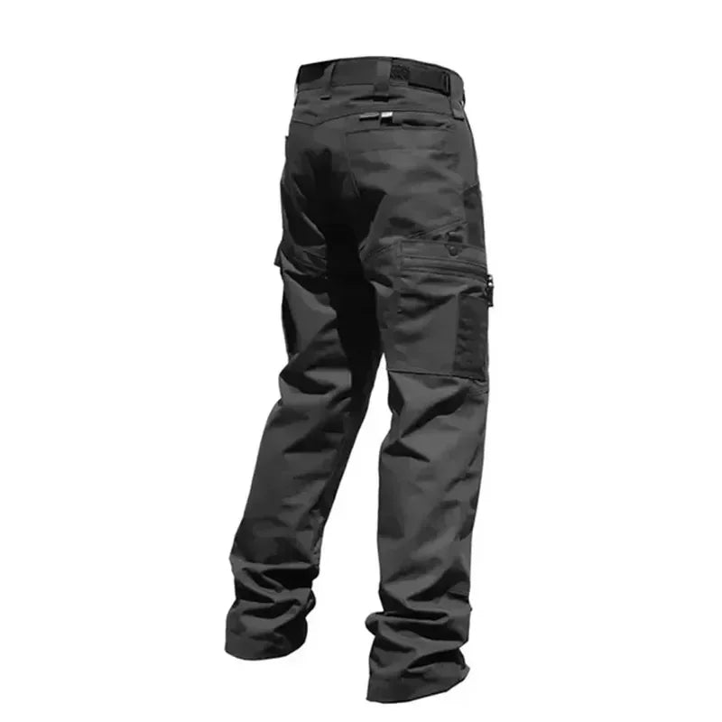 Pantaloni tattici cargo da esterno uomo multitasche impermeabili Abbigliamento lavoro - immagine 6