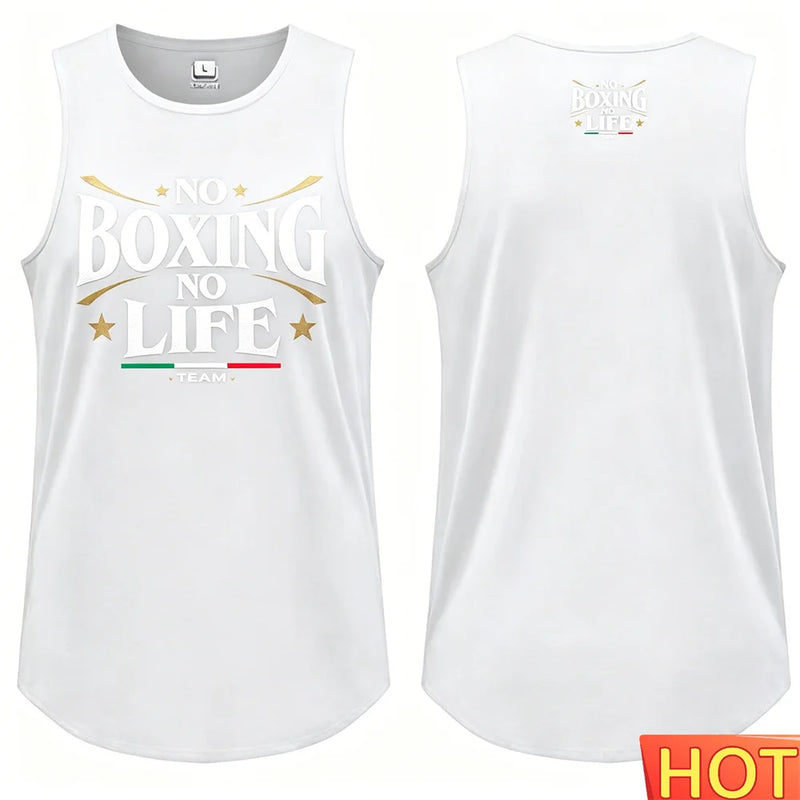 Canotte da uomo estive gilet boxe casual - immagine 4
