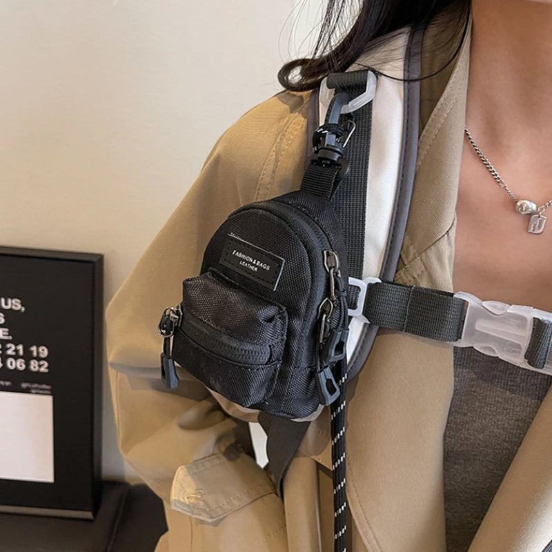 Portamonete Donna Coreano alla Moda – Borsa a Tracolla Singola, Portaoggetti da Viaggio, 1 Set - Campeda