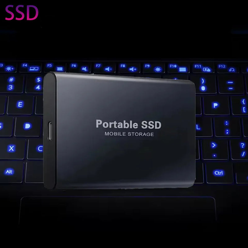 SSD esterno ad alta capacità 256TB HD esterno portatile 2TB Usb3.1 Potente disco a stato solido 1TB per laptop/computer/MAC/telefono
