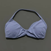 Reggiseno sportivo con spalline Intimo yoga Donna Palestra Top Corsa Esercizio senza - Graphite Gray - immagine 14