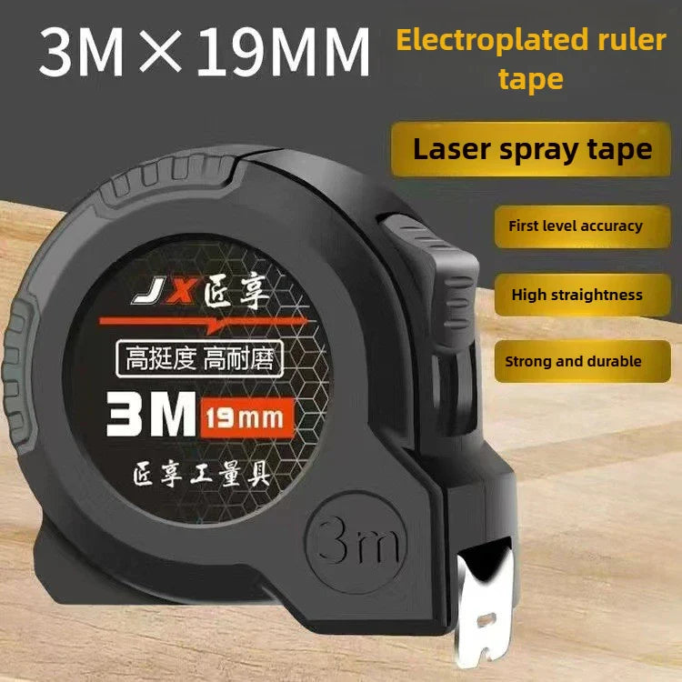3/5/7.5/10M Retractable Steel Tape Measure Thickened Durable Wear-Resistant Household Measuring Tools for DIY Home Construction