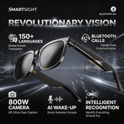 Occhiali Smart 4K 8MP da Uomo con Fotocamera HD Traduzione in oltre 150 - immagine 8