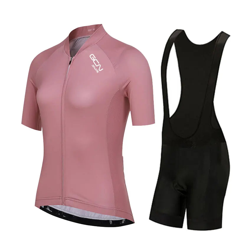 Set di maglie da ciclismo a maniche corte donna - immagine 4