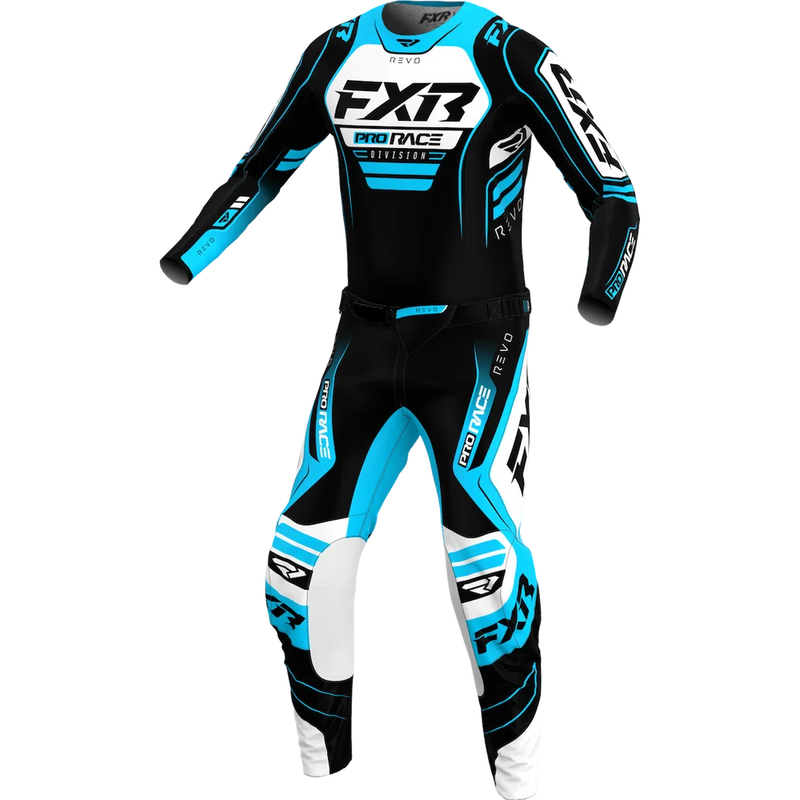Kit Motocross FXR REVO 2026 – Completo MX Enduro Maglia + Pantaloni Off-Road Racing Unisex - Campeda