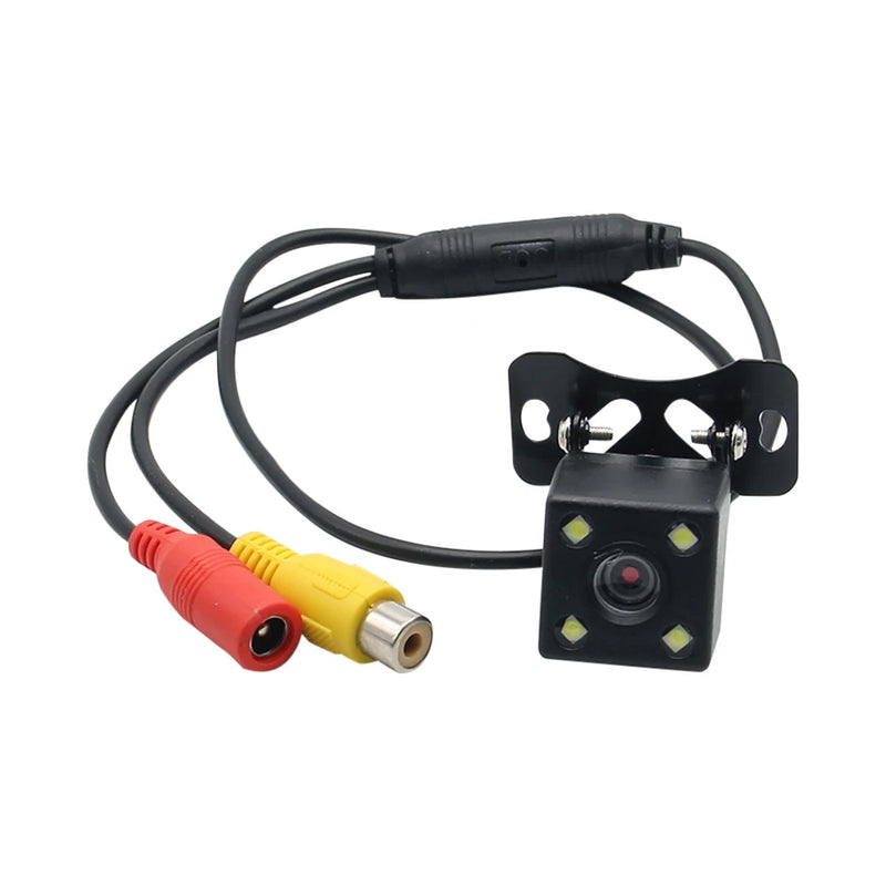 Telecamera Retromarcia Auto HD Grandangolare – Camera Parcheggio con Visione Notturna LED (4/8/12 LED) IP68 Universale