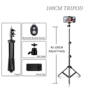 Treppiedi per selfie da 200/170/150/55 cm in alluminio - immagine 6
