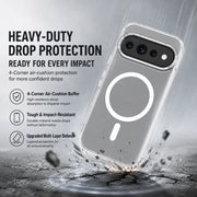 Lereach per Google Pixel 11 Pro XL 11Pro Custodia Magnetica Trasparente Ultra-Sottile - immagine 5