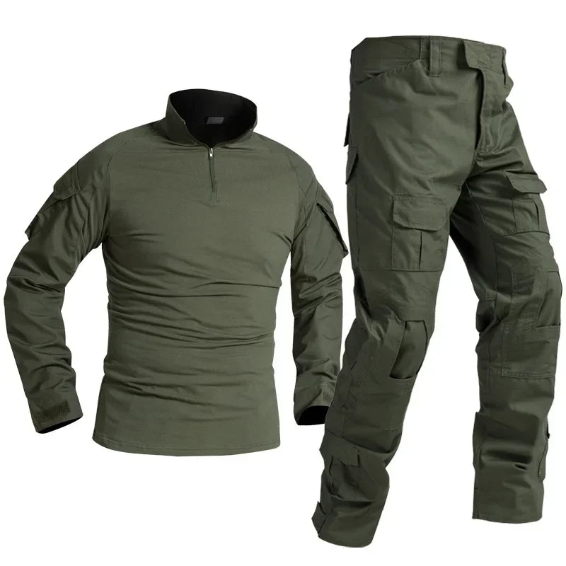 Completo Tattico Verde Militare Multicam Uniforme Mimetica - immagine 2