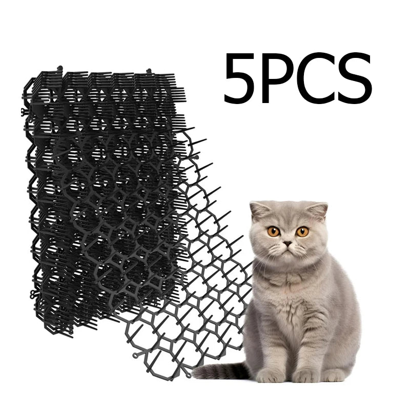 Confezione da 12 tappetini deterrenti per gatti tappetino scatti piante chiodate - 5PCS