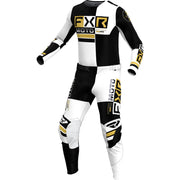 Kit Motocross FXR 2025 – Completo Maglia + Pantaloni Enduro MX, Set Abbigliamento Moto Off-Road Unisex - Campeda