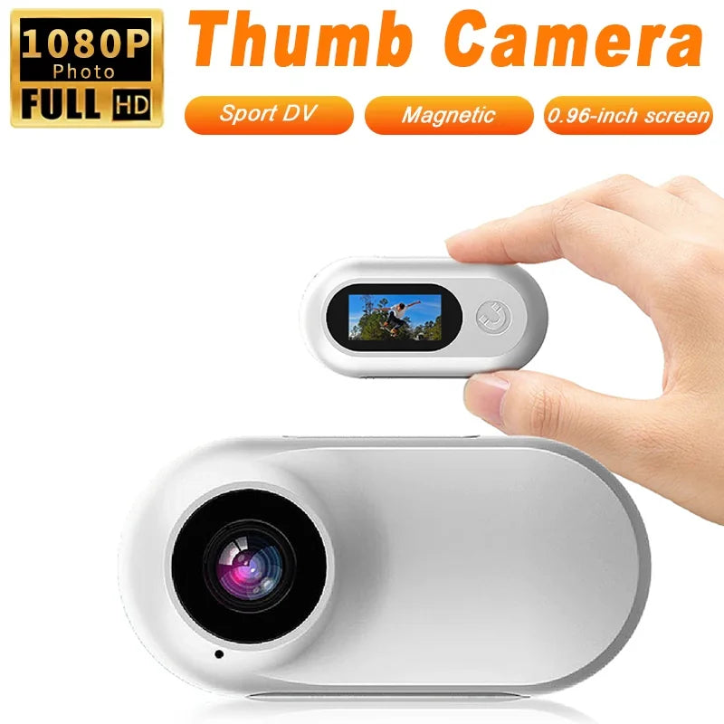 Mini Action Cam 1080P HD – Body Camera Compatta con Schermo 0.96