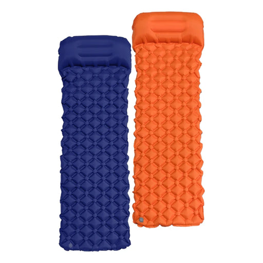 Materassino Gonfiabile Campeggio Ultraleggero con Cuscino – Tappetino Outdoor Pieghevole con Pompa Integrata - Campeda