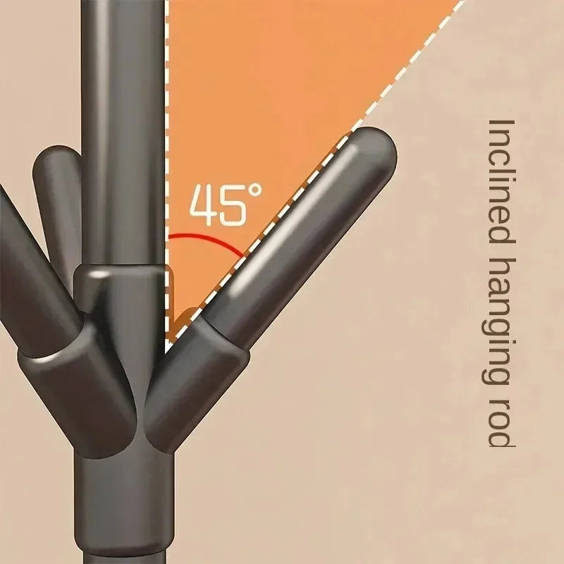 Appendiabiti e cappelli Ganci a forma di ramo di albero Appendiabiti mobile e conveniente per la casa Appendiabiti da soggiorno Appendiabiti