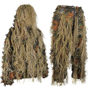JOAXOR Ghillie Suit Tute da caccia mimetiche con foglie 3D - immagine 9