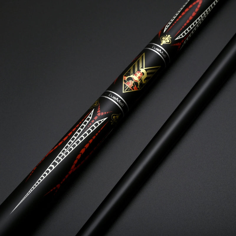 Stecca da Biliardo 58” in Fibra di Carbonio – Punta 12,5 mm Low Deflection con Giunto Rapido - Campeda