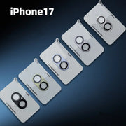 Kit obiettivi fotocamera per iPhone 17 16 con pellicole di protezione