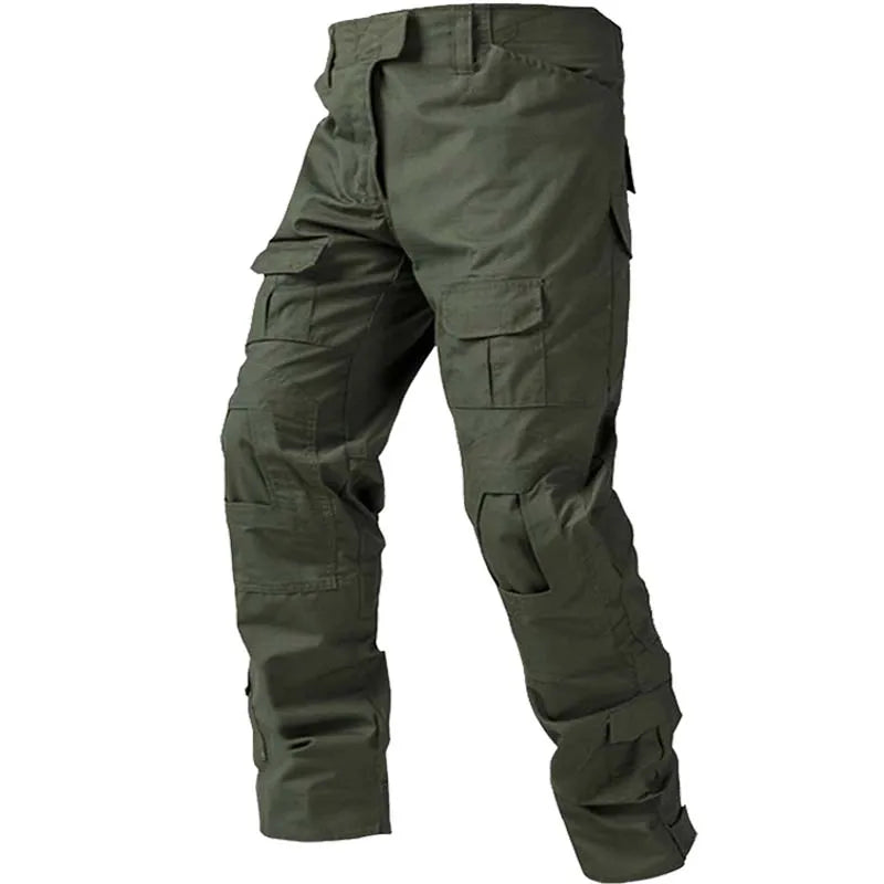 Tute tattiche verdi Uniforme da esterno Abbigliamento uomo Tuta allenamento Camicie - immagine 10