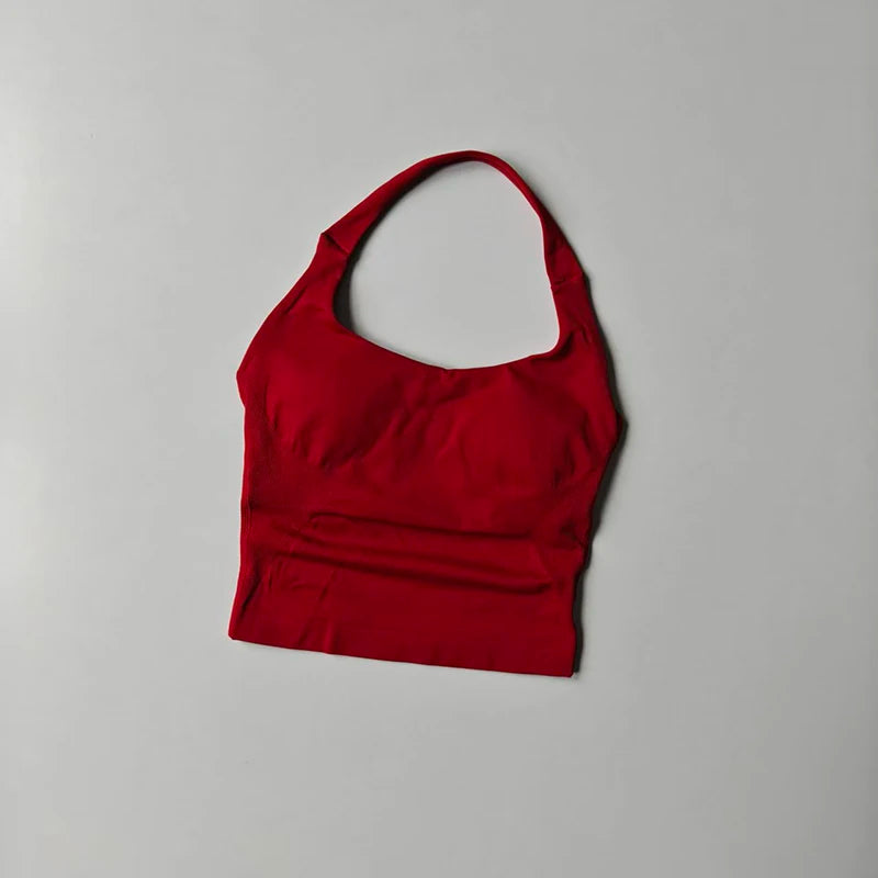 Gilet da yoga con scollo all'americana sport corsa antiurto - immagine 18