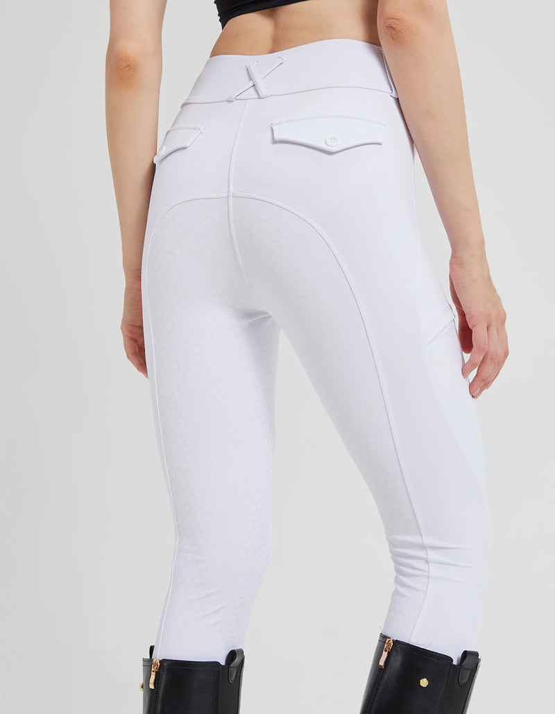 Pantaloni Four Seasons sportivi equestri professionali da donna equitazione - immagine 7