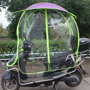 tettoia completamente chiusa parasole rimovibile per veicolo elettrico - Purple - immagine 2
