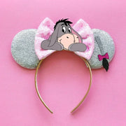 Disney Pink Daisy Duck Bow Fasce per capelli Paillettes viola Fascia orecchie di - 37 - immagine 38