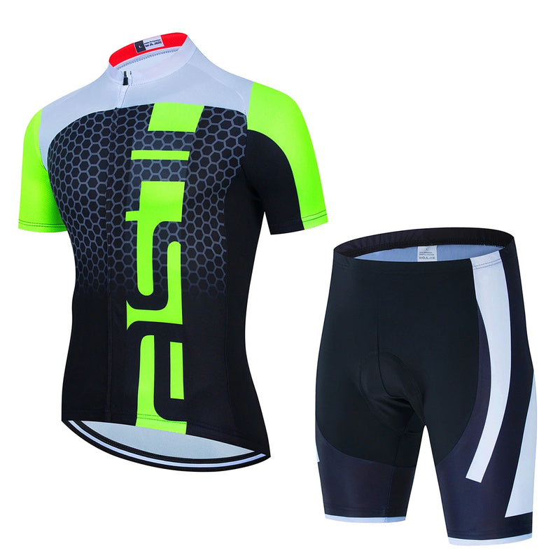 Set di maglie da ciclismo estive Ropa abbigliamento uomo - immagine 11