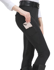 Pantaloni Four Seasons sportivi equestri professionali da donna equitazione