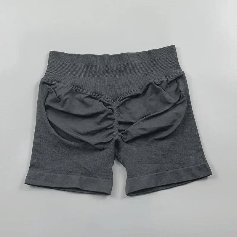 Pantaloncini da Yoga per Fitness | Pantaloncini sportivi da donna da 4,5 pollici per corsa ed esercizio, alternativa di qualità ai marchi più famosi, abbigliamento da palestra senza cuciture modellante.