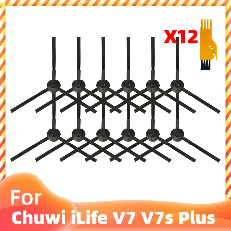Spazzole laterali intere Filtro filtro Mop Panno per Chuwi iLife V7 / V7s Plus Robot Aspirapolvere Pezzo di ricambio