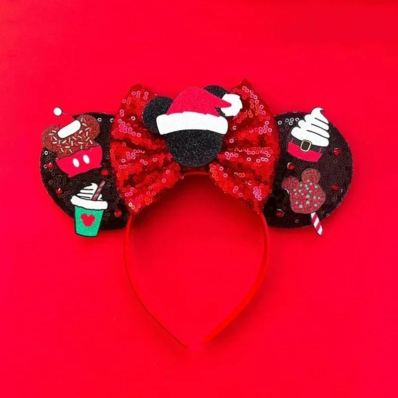Disney Pink Daisy Duck Bow Fasce per capelli Paillettes viola Fascia orecchie di - 15 - immagine 16
