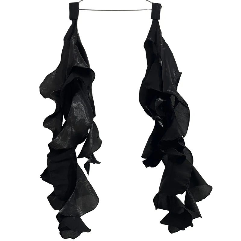 1 paio di nastri da polso eleganti e fluidi 75 cm per danza - 5 - immagine 6