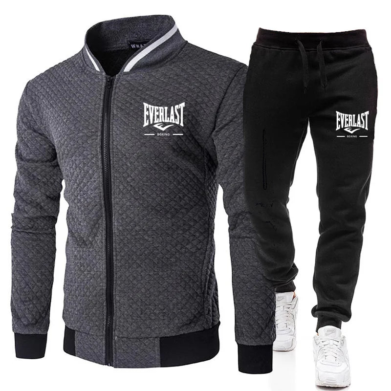 EVERLAST BOXING Set Giacca e Pantaloni da Uomo Primavera/Autunno - immagine 3