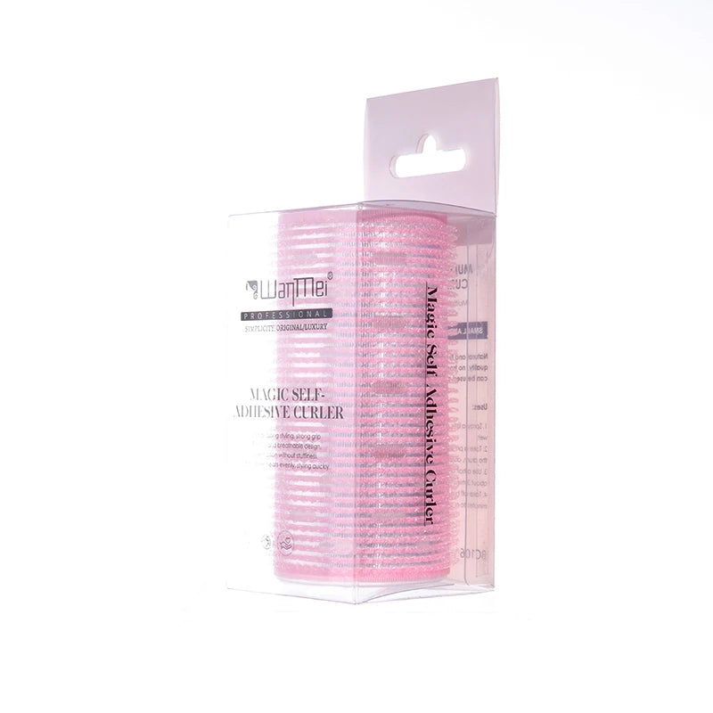 1 pz bigodini set bigodini senza calore capelli vacillante frangia bigodini autoadesivi per le donne trucco styling dei capelli strumenti di arricciatura