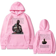 Boxing King Mike Tyson Felpa con cappuccio stampa fronte-retro Uomo e donna Cool - immagine 11