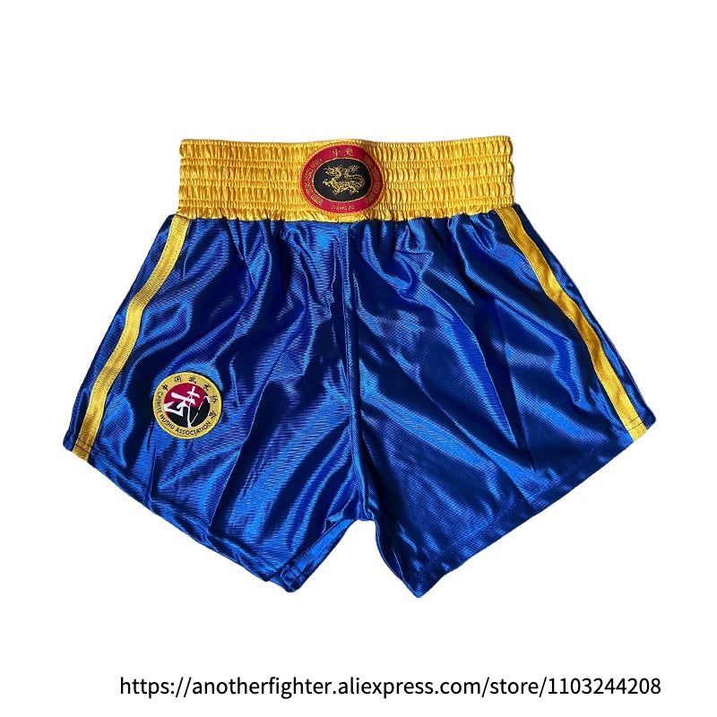 Gilet e pantaloncini da boxe Muay Thai Uomo Donna Bambino Sanda Wushu Arti - immagine 18