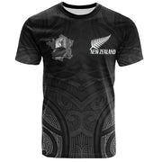 3D Zelanda Maori Palla da rugby Stampa T Shirt Sport Fitness T-shirt ad - immagine 2