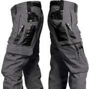 Pantaloni cargo uomo tattici multitasche impermeabili – pantaloni da lavoro e trekking outdoor resistenti - Campeda