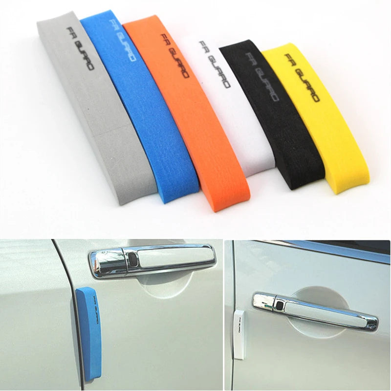 Protezione Portiera Auto 4 Pezzi – Strisce Antigraffio in Gomma per Bordo Porta, Adesivi Antiurto Universali Accessori Auto