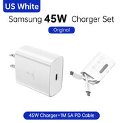 Caricabatterie SAMSUNG PD 45W Ricarica Super Veloce Originale 25W Caricatore da Muro - immagine 14