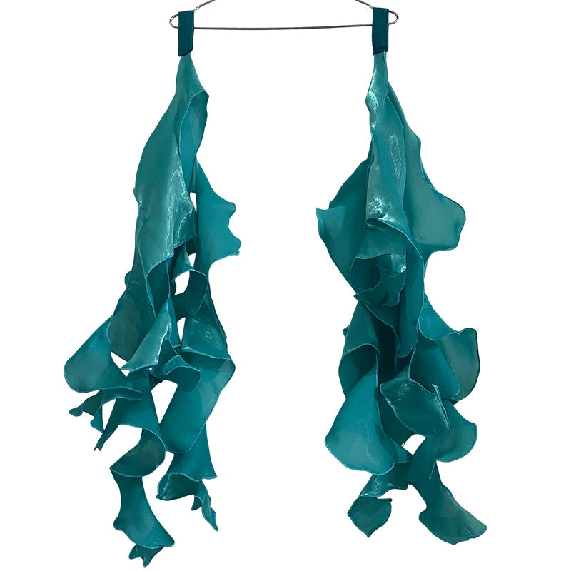 1 paio di nastri da polso eleganti e fluidi 75 cm per danza - 20 - immagine 20