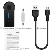 Ricevitore Bluetooth 5.0 Wireless 2 in 1 con Adattatore AUX da 3 - immagine 5