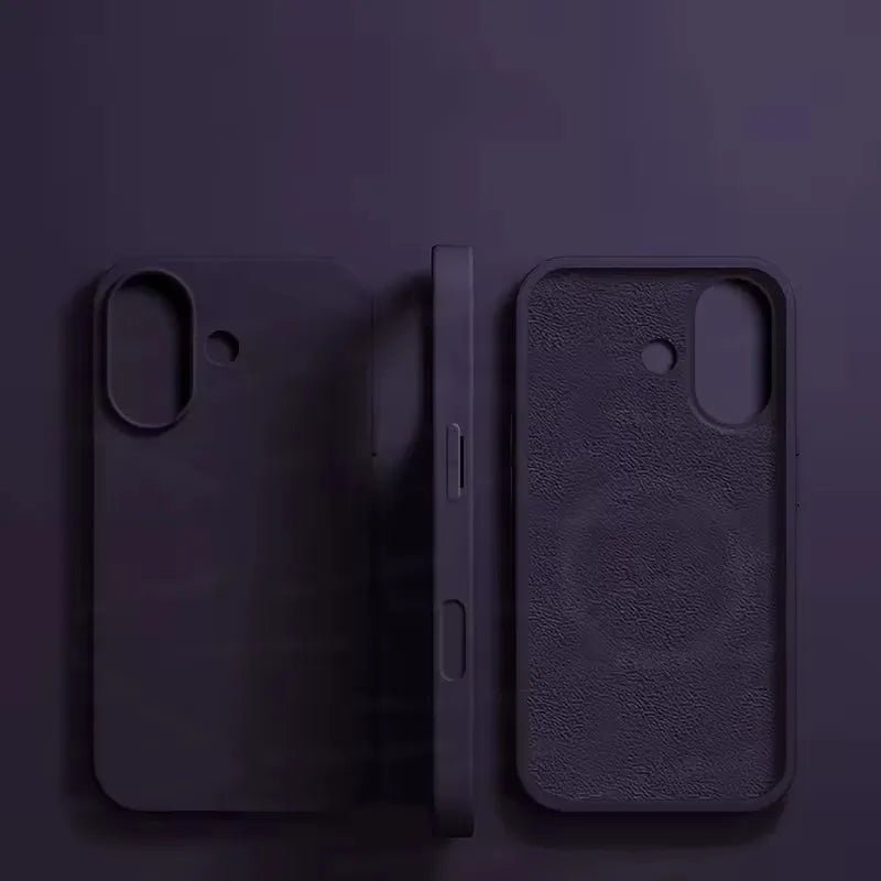 Nuovo per custodia per telefono in Silicone liquido for Magsafe per for iPhone 16 15 13 14 11 12 Pro Max 16 15 Plus Cover morbida con ricarica Wireless magnetica