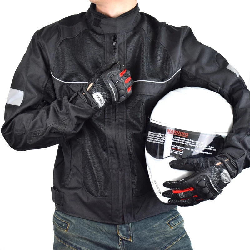 Giacca da Moto Estiva Traspirante per Uomo e Donna