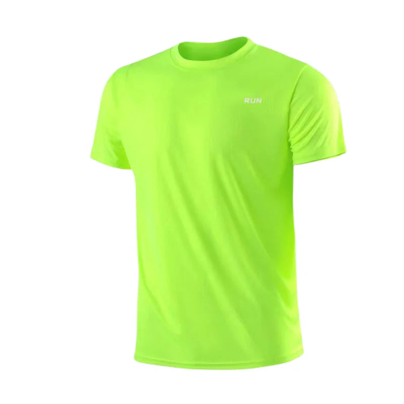 T-shirt da uomo a maniche corte ad asciugatura rapida palestra - immagine 12